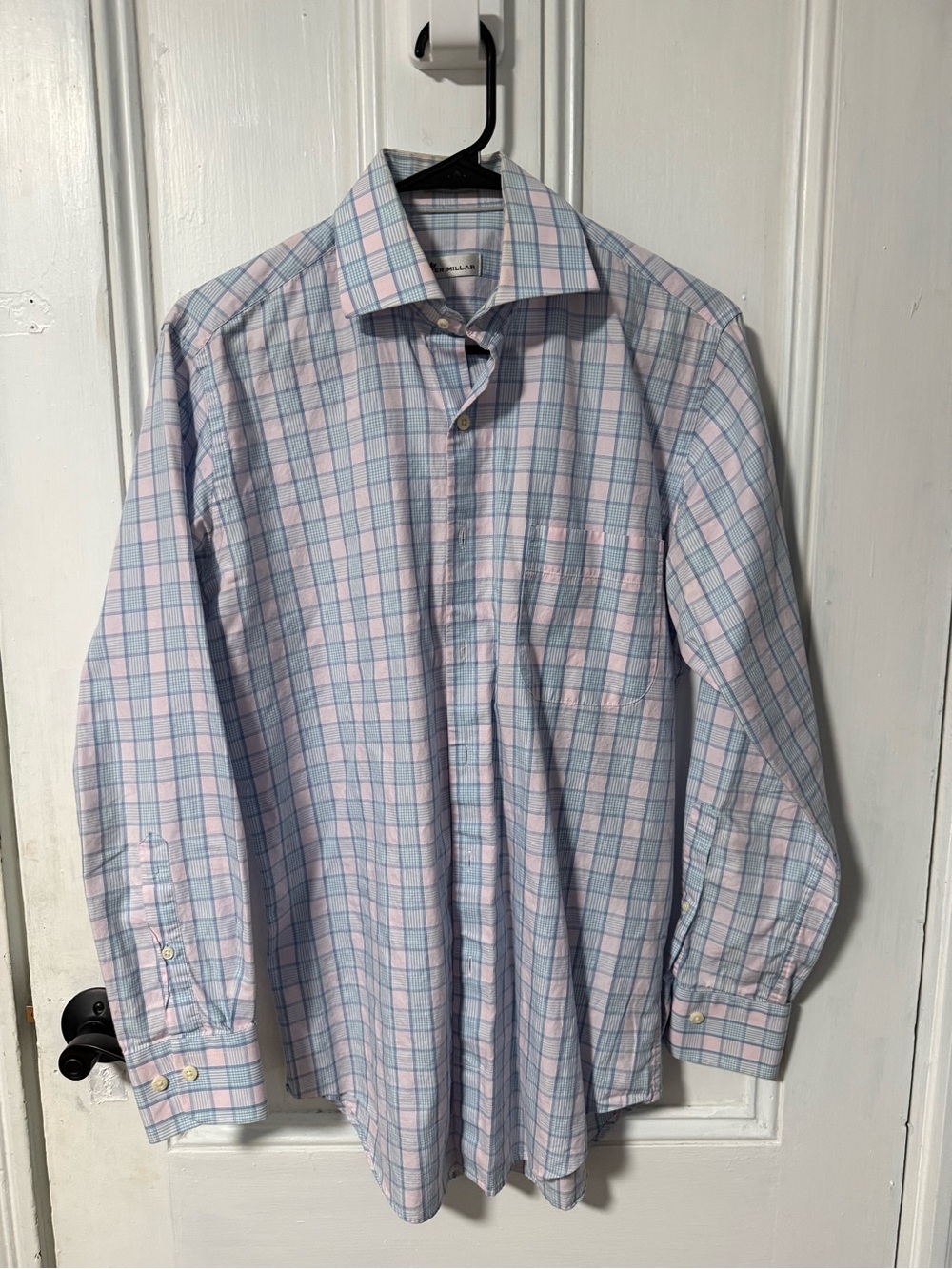 Peter Millar Men's Plaid button down